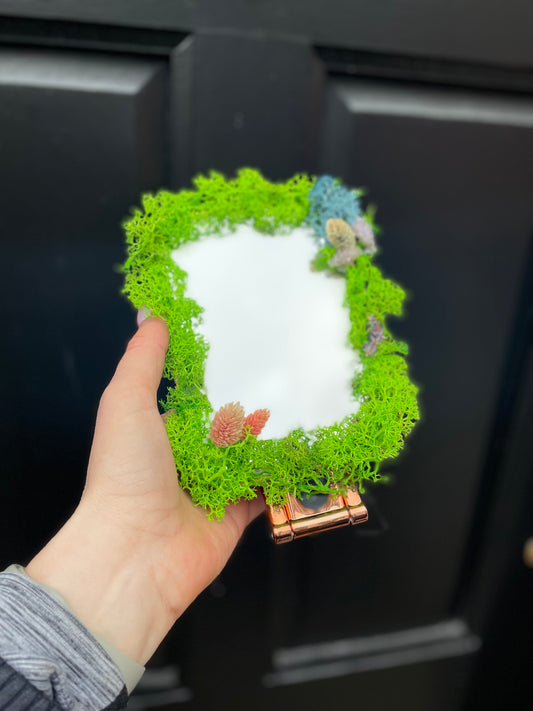 Luxury Moss Mirror Decor