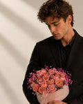 Luxury Soap Rose Bouquet in Heart Box