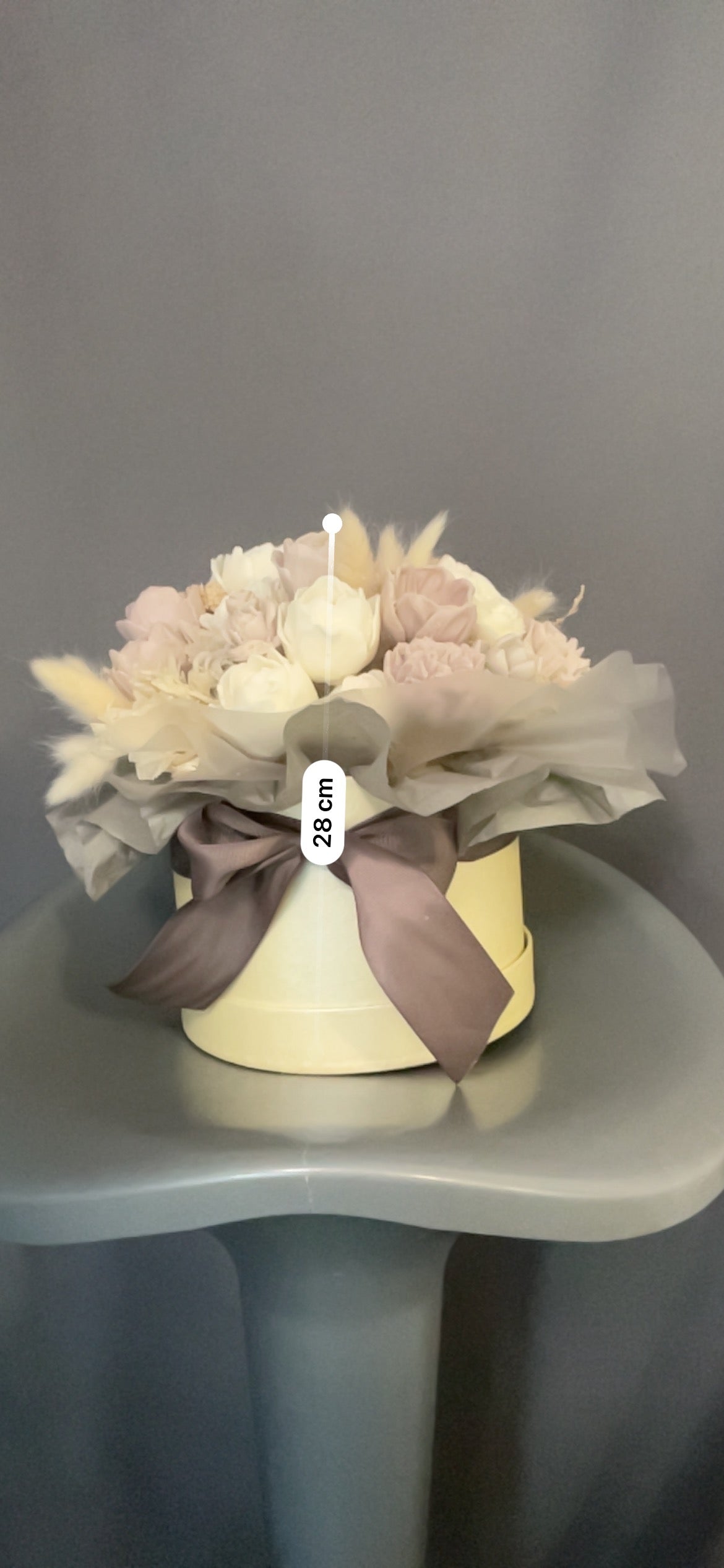 Soap Flower Bouquet in a Gift Box