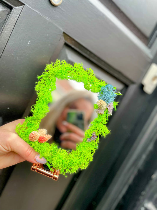 Luxury Moss Mirror Decor