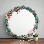 Luxury Floral Mirror Wreath